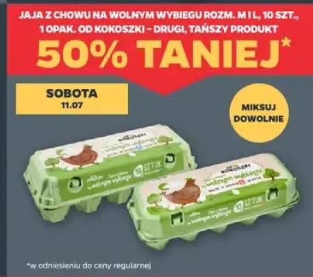 Jaja z chowu na wolnym wybiegu Od Kokoszki rozm. M
