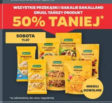 Przekąski i bakalie Bakalland +7 wariantów