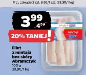 Filet z mintaja bez skóry Abramczyk