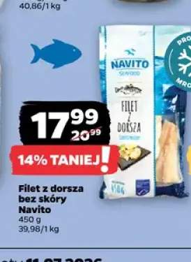 Filet z dorsza bez skóry Navito
