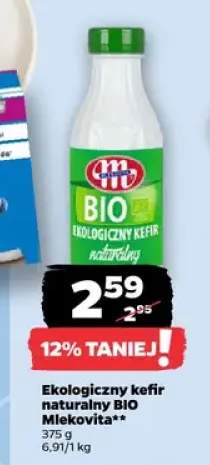 Ekologiczny kefir naturalny BIO Mlekovita