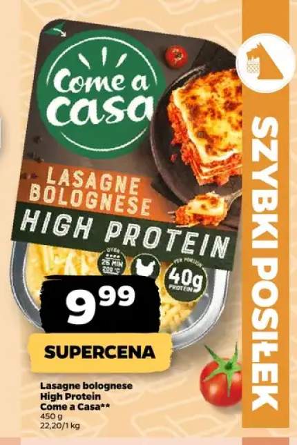 Lasagne bolognese High Protein Come a Casa
