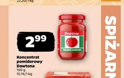Koncentrat pomidorowy Dawtona