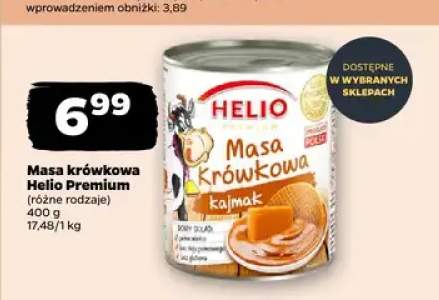 Masa krówkowa Helio Premium kajmak