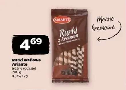 Rurki waflowe Ariante
