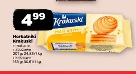 Herbatniki maślane Krakuski +2 warianty