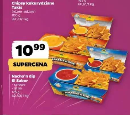 Nacho'n dip El Sabor serowe +1 wariant