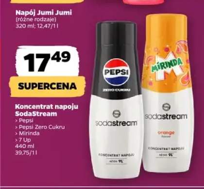 Koncentrat napoju SodaStream Pepsi +3 warianty