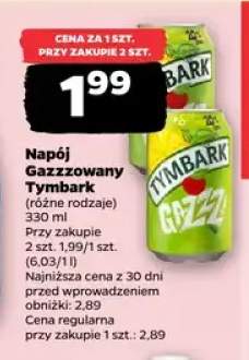 Napój gazowany Tymbark Gazzz