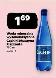 Woda mineralna wysokonasycona Cechini Muszyna Frizzante
