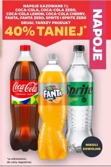 Napój gazowany Coca-Cola Original Taste +3 warianty