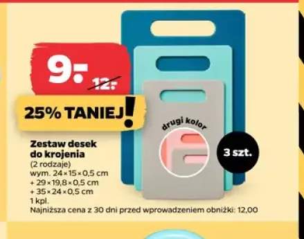 Zestaw desek do krojenia