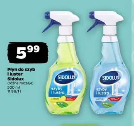 Płyn do szyb i luster Sidolux Lemon +1 wariant
