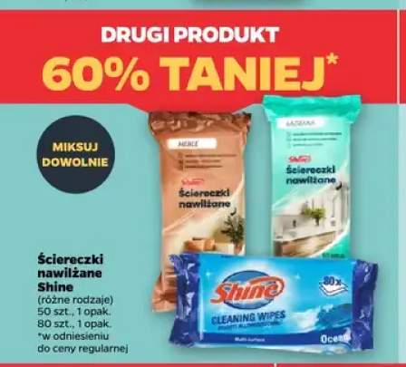 Ściereczki nawilżane Shine Meble