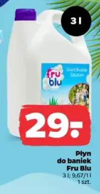 Płyn do baniek Fru Blu