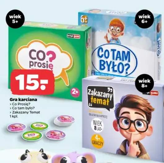 Gra karciana Co tam było? +2 warianty