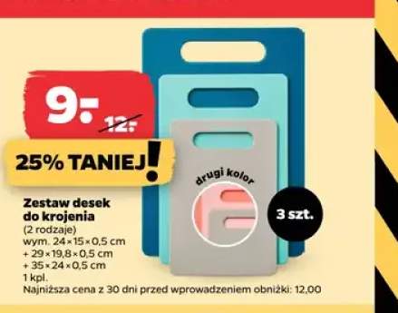 Zestaw desek do krojenia