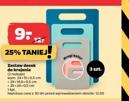 Zestaw desek do krojenia
