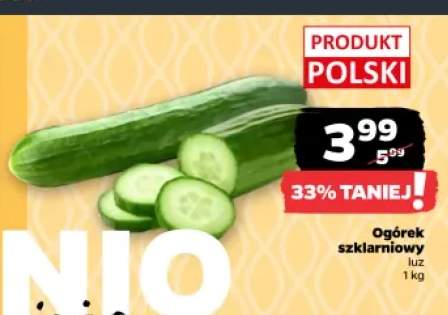 Ogórek szklarniowy luz