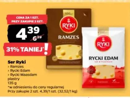 Ser Ryki Ramzes plastry +2 warianty
