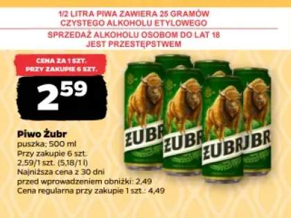 Piwo Żubr