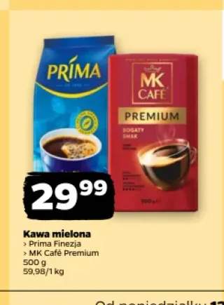 Kawa mielona Prima Finezja +1 wariant