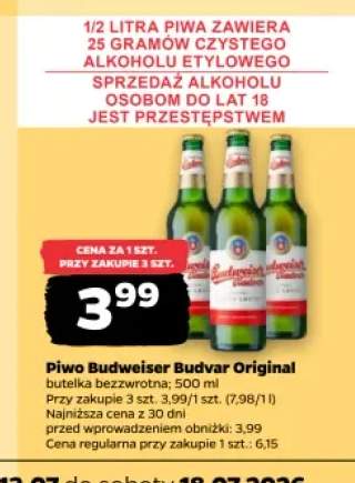Piwo Budweiser Budvar Original
