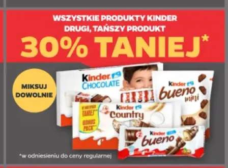 Produkty Kinder +4 warianty