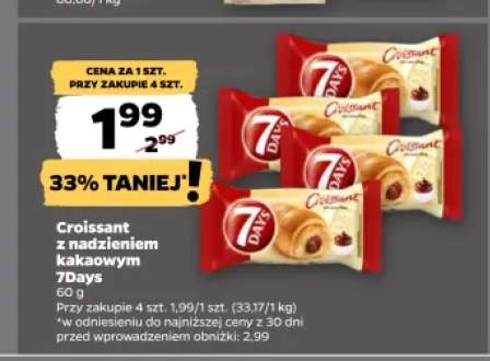 Croissant z nadzieniem kakaowym 7Days