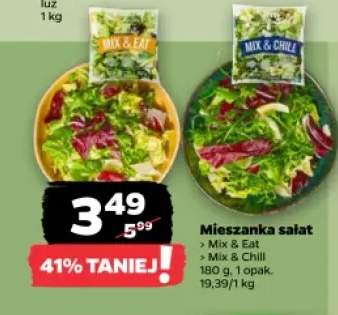 Mieszanka sałat Mix & Eat +1 wariant