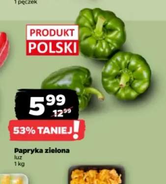 Papryka zielona polska luz