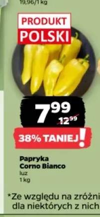 Papryka Corno Bianco polska luz