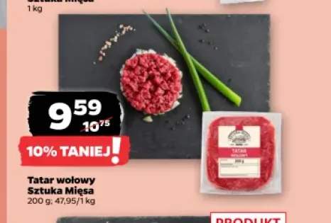 Tatar wołowy Sztuka Mięsa