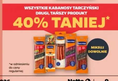 Kabanosy Tarczyński +4 warianty