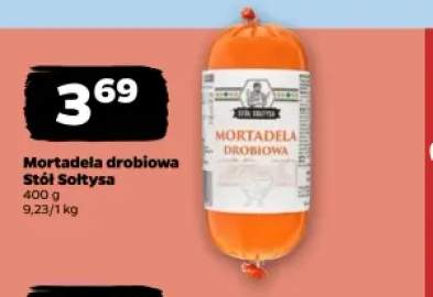 Mortadela drobiowa Stół Sołtysa