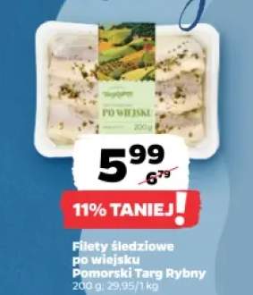 Filety śledziowe po wiejsku Pomorski Targ Rybny