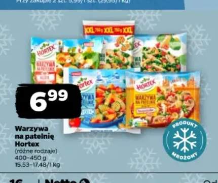 Warzywa na patelnię Hortex klasyczne +2 warianty