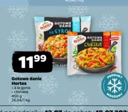 Gotowe danie Hortex à la gyros +1 wariant