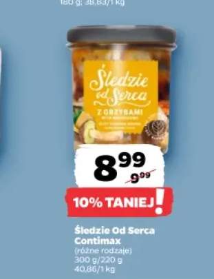 Śledzie Od Serca Contimax z grzybami