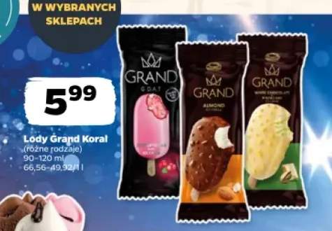 Lody Grand Koral G.O.A.T. +2 warianty