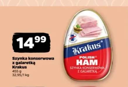 Szynka konserwowa z galaretką Krakus