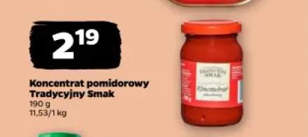 Koncentrat pomidorowy Tradycyjny Smak