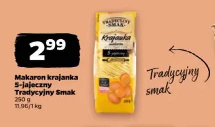 Makaron krajanka 5-jajeczny Tradycyjny Smak