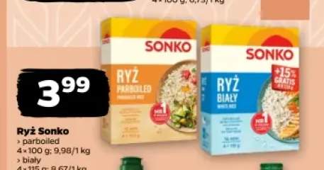 Ryż parboiled Sonko +1 wariant