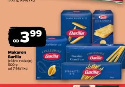 Makaron Barilla Penne Rigate +2 warianty