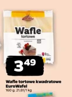 Wafle tortowe kwadratowe EuroWafel