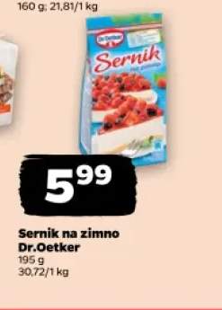 Sernik na zimno Dr.Oetker