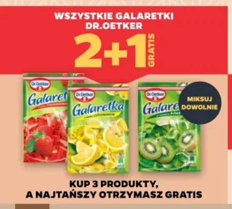 Galaretki Dr.Oetker +3 warianty