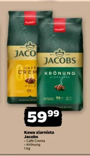 Kawa ziarnista Jacobs Krönung +1 wariant