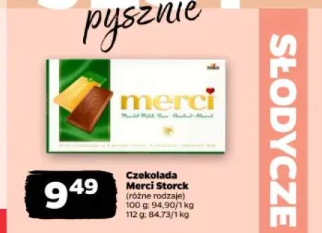 Czekolada Merci Storck